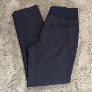 Athleta Endless High Rise Pant Size 8 Tall Navy Blue